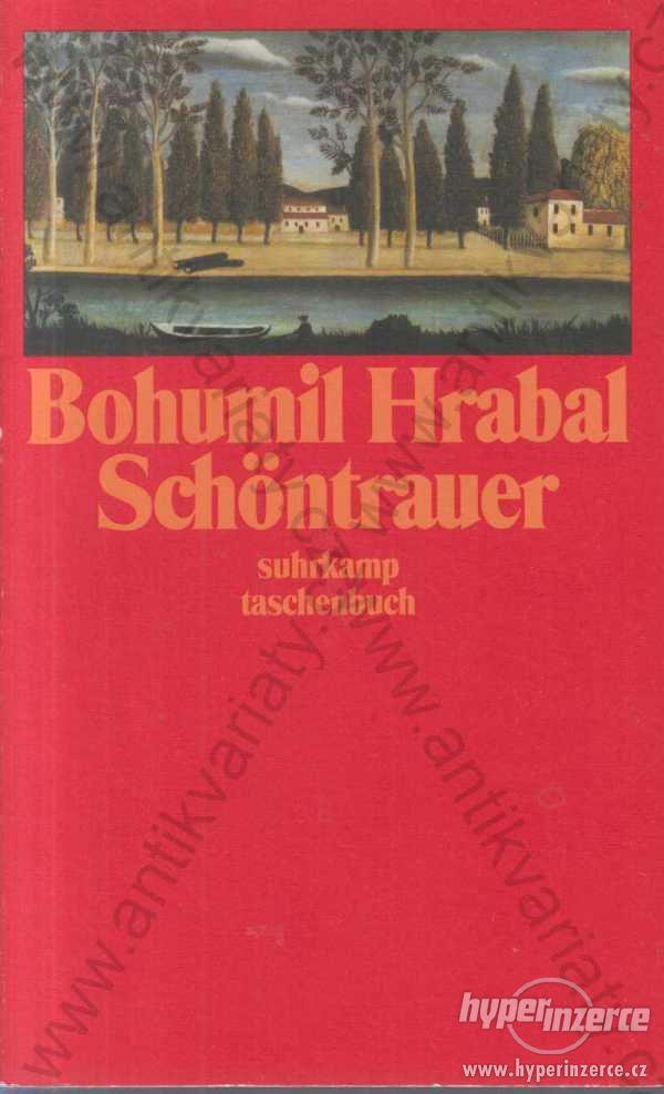 Schöntrauer Bohumil Brabal Suhrkamp - foto 1