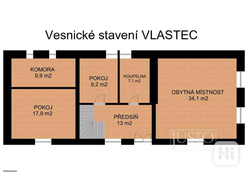 Prodej RD 3+kk, 91 m² (507 m²), Vlastec - foto 19