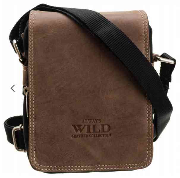Pánské kožené tašky přes rameno Always Wild  - foto 12