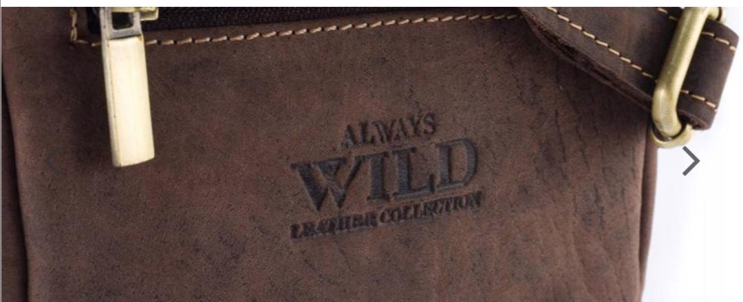 Pánské kožené tašky přes rameno Always Wild  - foto 2