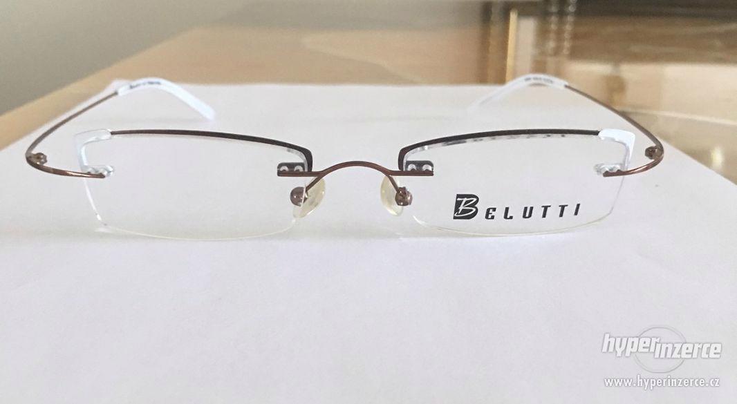 Nové moderní Belutti dioptrické unisex brýle - foto 1