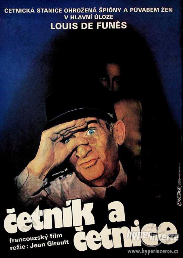 Četník a četnice film plakát Louis de Funés - foto 1