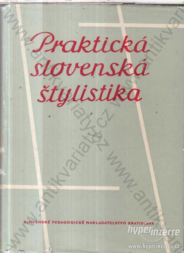 Praktická slovenská štylistika - foto 1