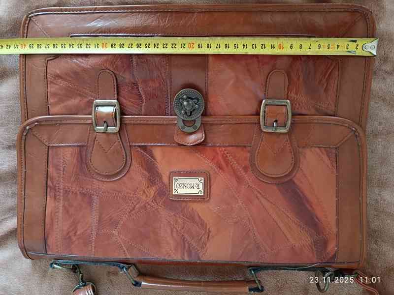 Prodám UNISEX HNĚDOU AKTOVKU - foto 2