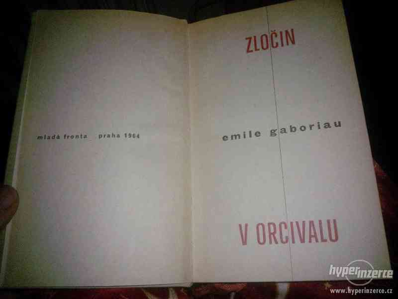 Emile Gaboriau: ZLOČIN V ORCIVALU / vydání 1964 - foto 2