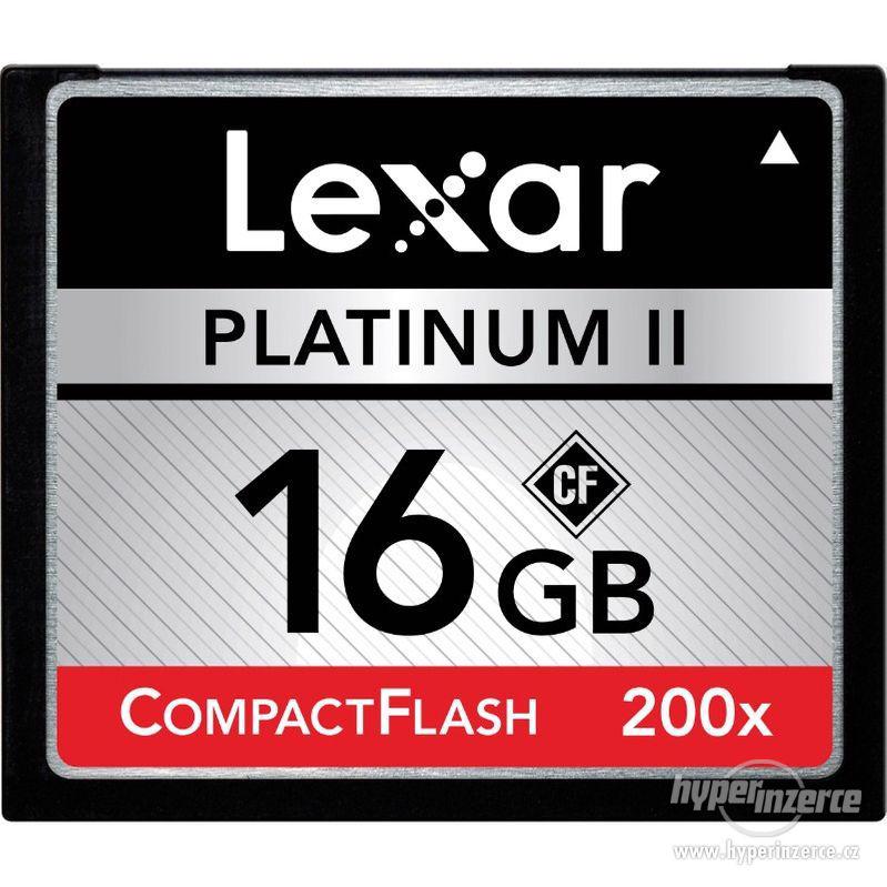 Paměťová karta Lexar CF 16 GB Platinum II - foto 1