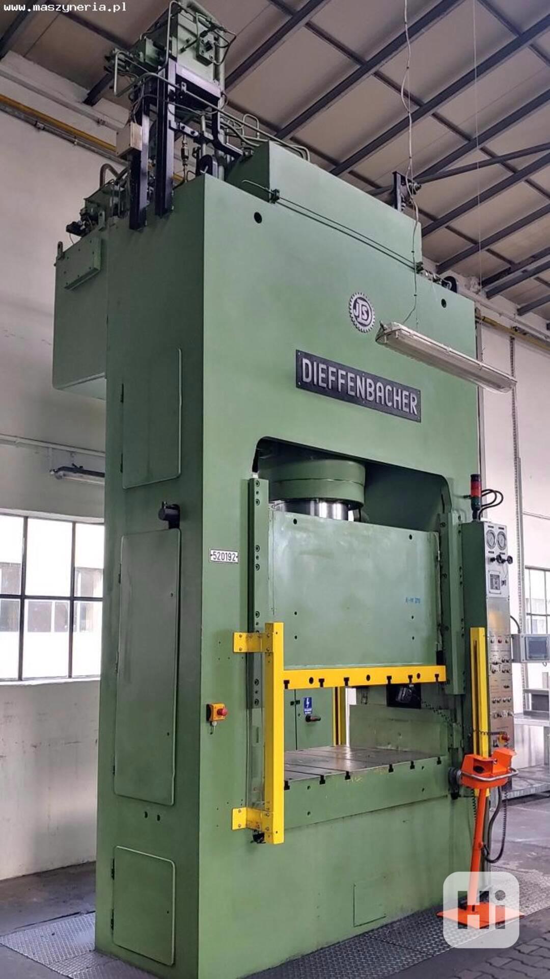 Hydraulický lis DIEFFENBACHER PO 500A - foto 1