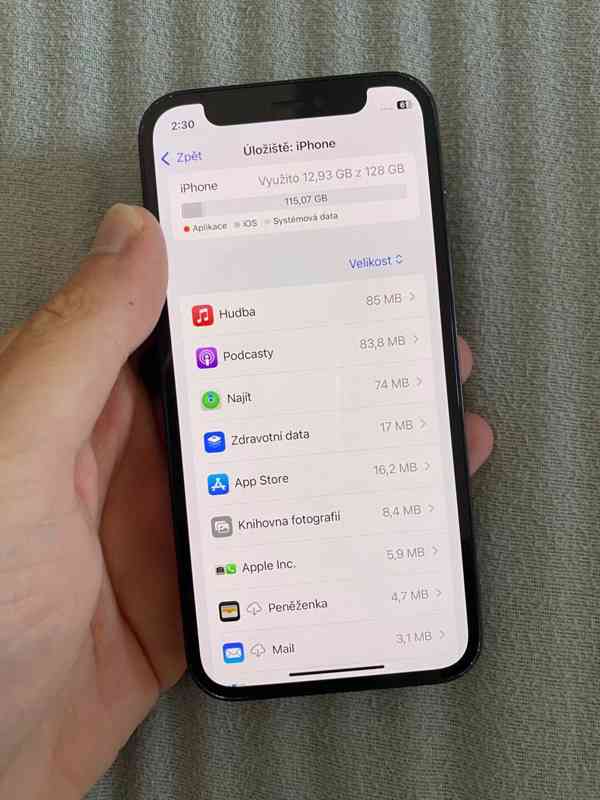 iPhone 12 Mini 128 GB - Top stav - foto 9