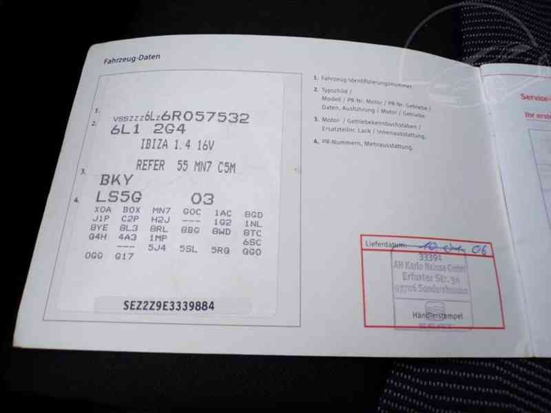 Seat Ibiza 1,4 16V - foto 12