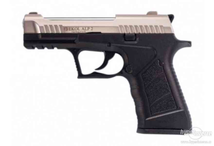 Plynová pistole Ekol Alp 2 satén cal.9mm - foto 1