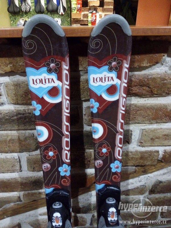 Dětské sjezdové lyže Rossignol Lolita 120 cm - foto 2