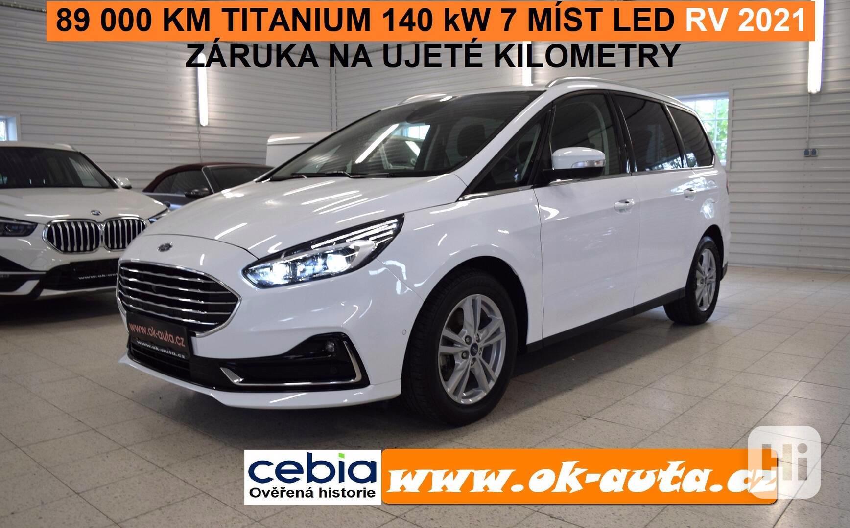 Ford Galaxy 2.0 TDCI TITANIUM LED 140 kW 7 MÍST 2021-DPH - foto 1