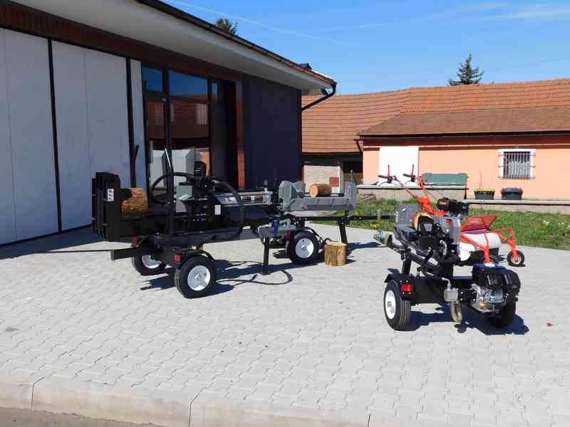 Jansen HS-22A62, 22 t, 62 cm, benzínová štípačka na dřevo  - foto 4