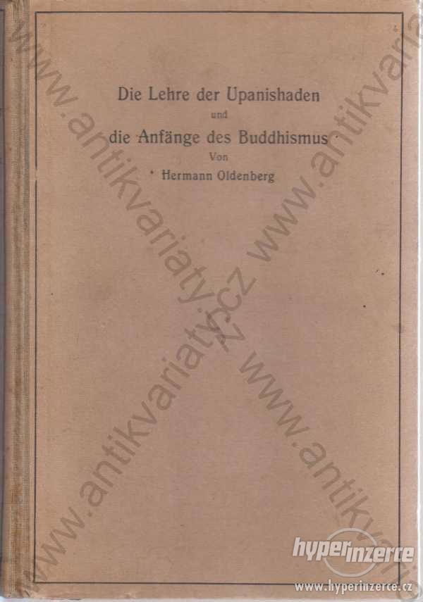 Die Lehre der Upanishaden und die Anfänge 1915 - foto 1