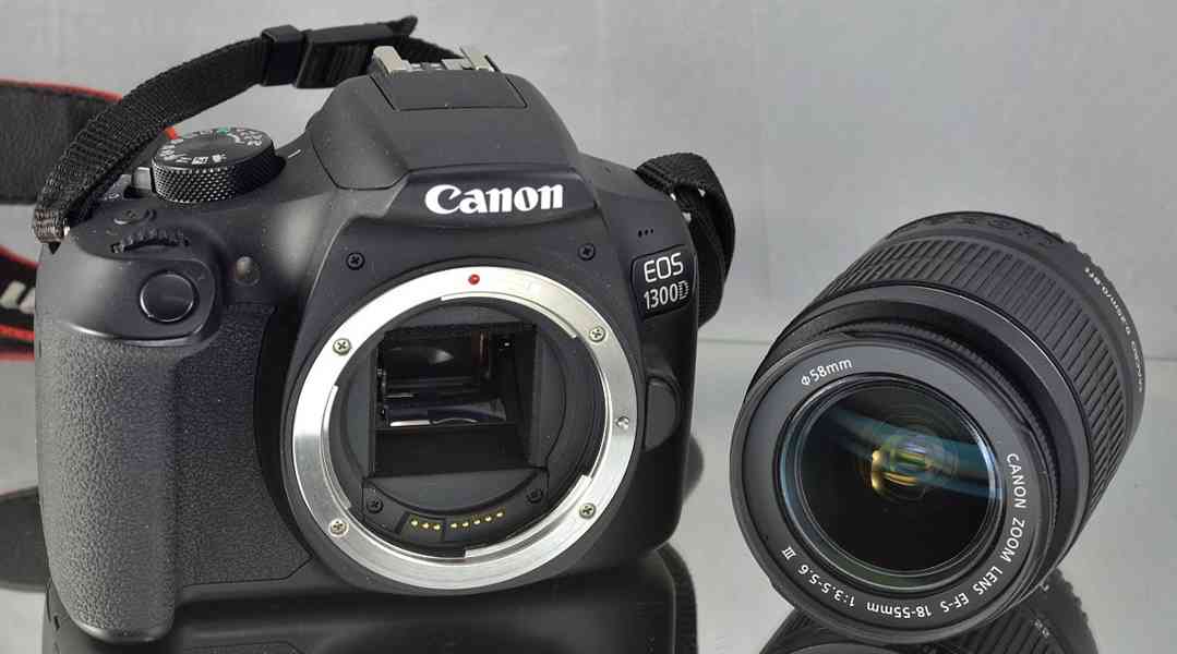 Canon EOS 1300D + Objektiv EF-S 18-55mm 6500 Exp. - foto 4