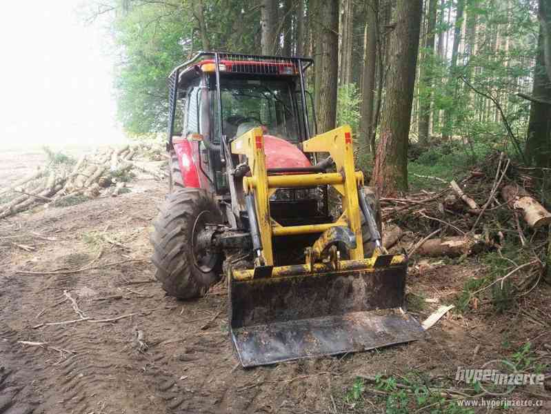 Traktor Case s lesní nástavbou - foto 4