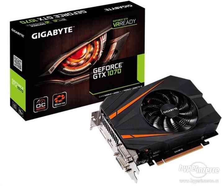 Gigabyte GeForce GTX 1070 mini ITX OC 8GB - foto 1