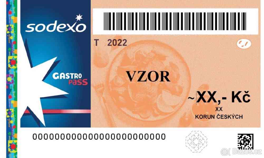 Koupím poukázky Edenred, SODEXO, UP a další - foto 10