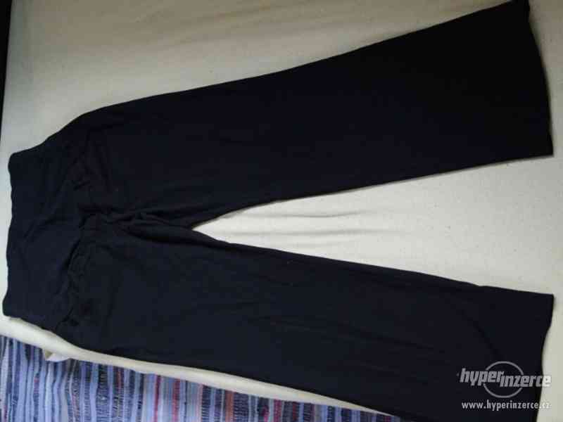 těhotenské kalhoty H&M, elastické - foto 1