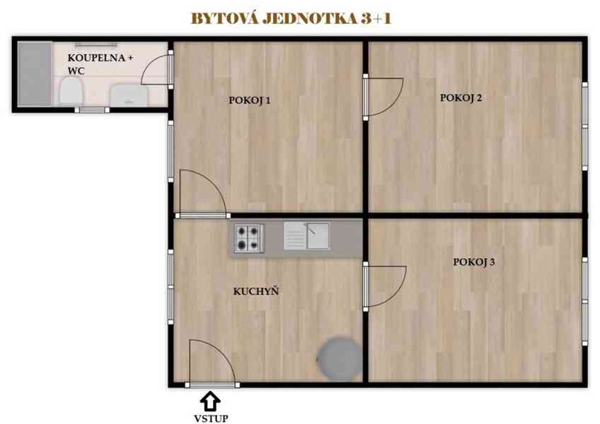 PRODEJ RD SE DVĚMA BYTOVÝMI JEDNOTKAMI V BRNĚ–MALOMĚŘICÍCH  - foto 7