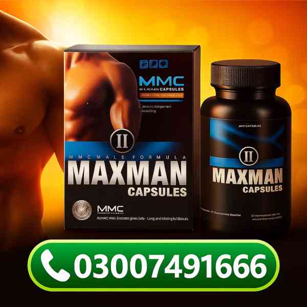 Maxman Capsules Price in Pakistan 03007491666