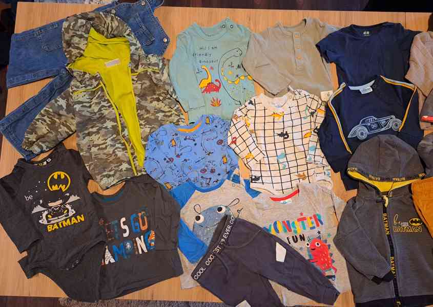 Dětské oblečení vel.50 - 92 - foto 8