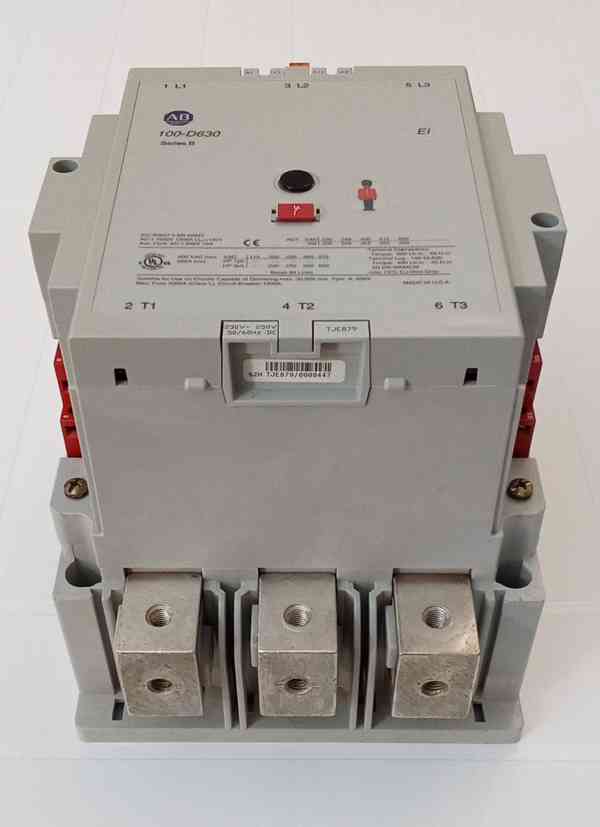 Safety Contactor , třífázový stykač A-B 100-D630 Series B 3x - foto 9