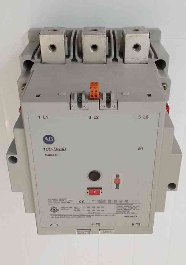 Safety Contactor , třífázový stykač A-B 100-D630 Series B 3x - foto 7