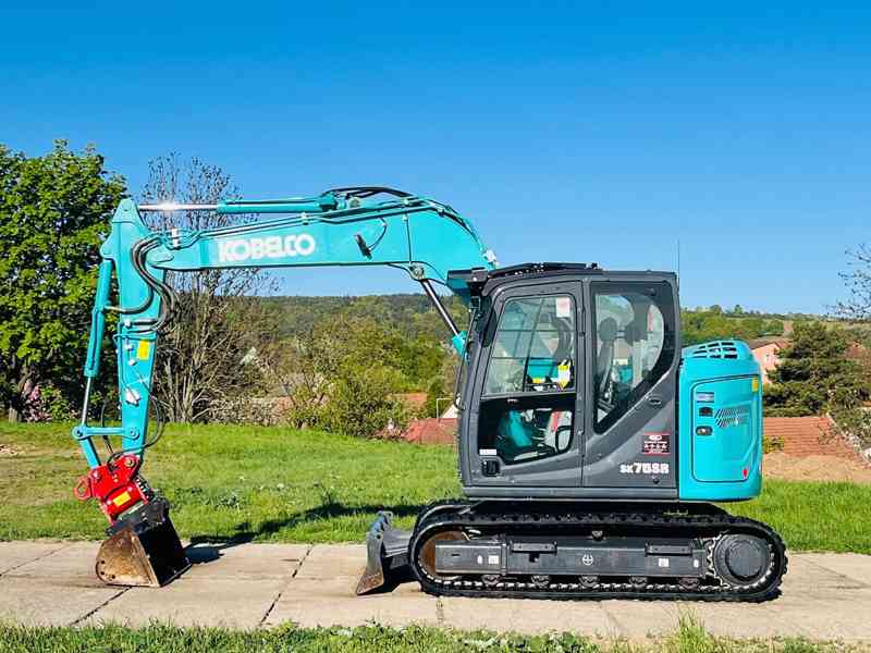 Pásové rypadlo Kobelco SK75SR-7 (Možnost leasingu) - foto 3