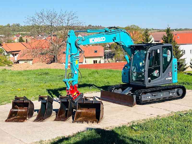 Pásové rypadlo Kobelco SK75SR-7 (Možnost leasingu) - foto 2