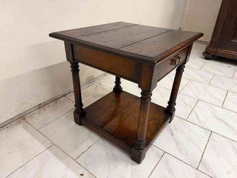 Starožitný rustikální stolek - foto 3