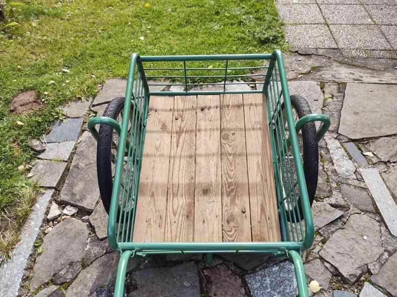 Kárka dvoukolák, velmi dobrý stav, levně - foto 2