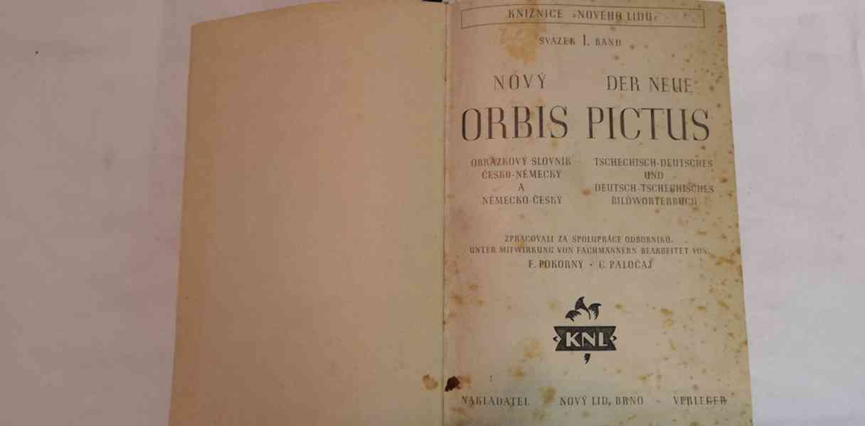 Nový Orbis Pictus - vydáno 1937 - foto 2