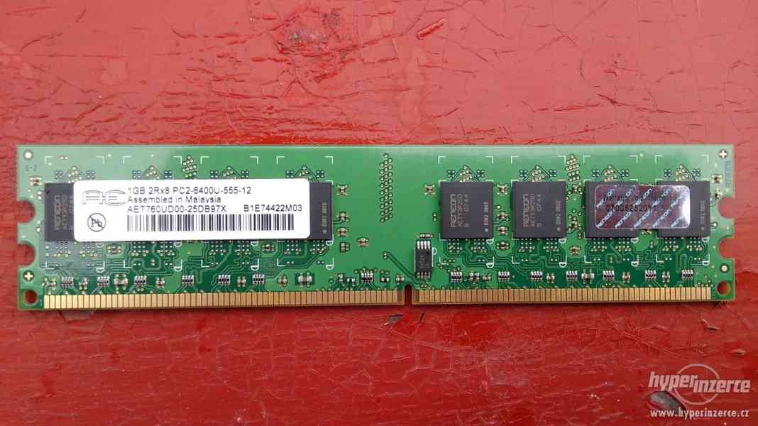 1GB PC2 6400 DDR2 - foto 2