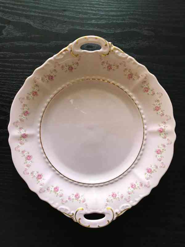 Čajová souprava z růžového porcelánu - foto 3