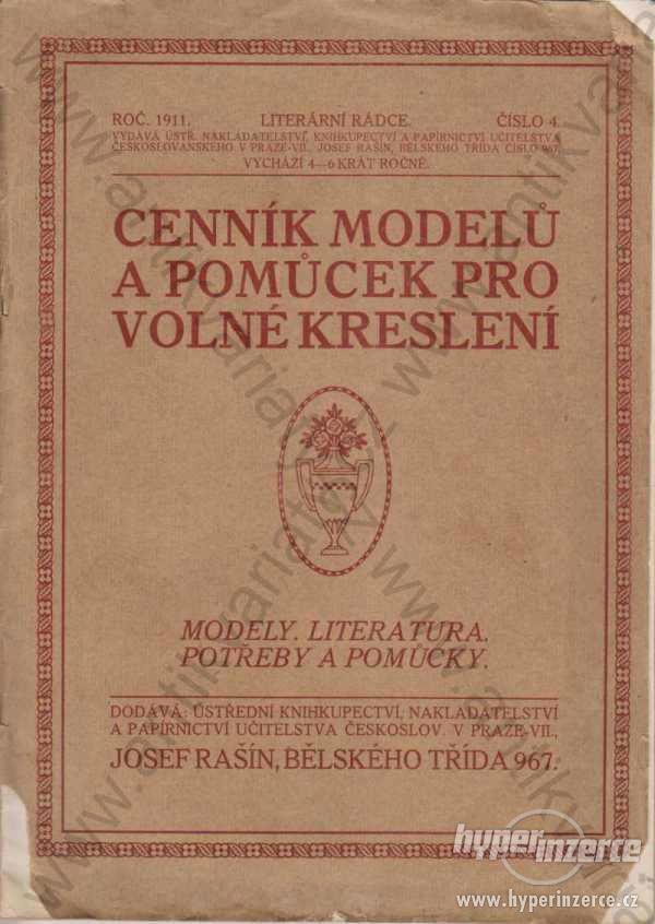 Cenník modelů a pomůcek pro volné kreslení 1911 - foto 1