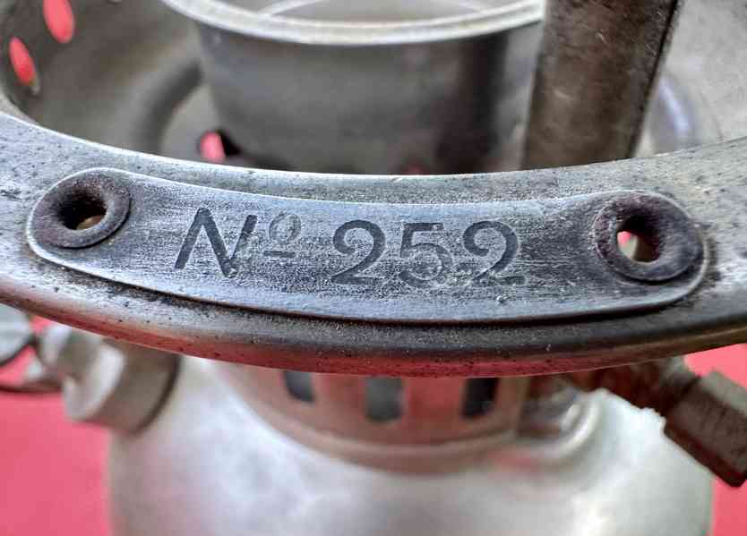 Lampa petrolejová velká HASAG Made in Germany pěkná!!! - foto 6