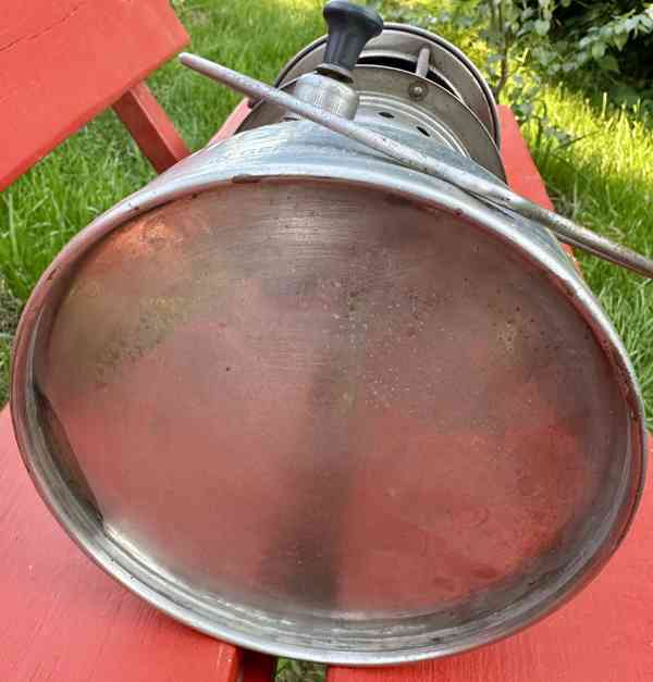 Lampa petrolejová velká HASAG Made in Germany pěkná!!! - foto 8