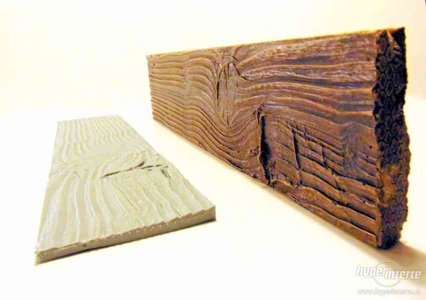 Polyuretanové formy a raznice - imitace dřeva a kamene - foto 4
