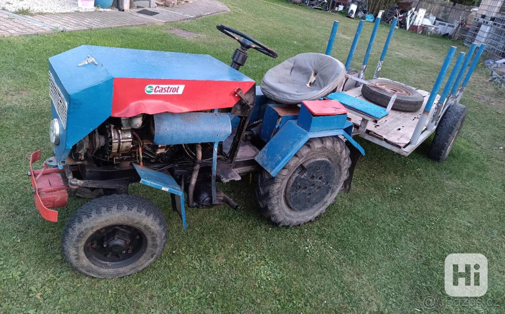 Traktor domácí výroby - foto 1