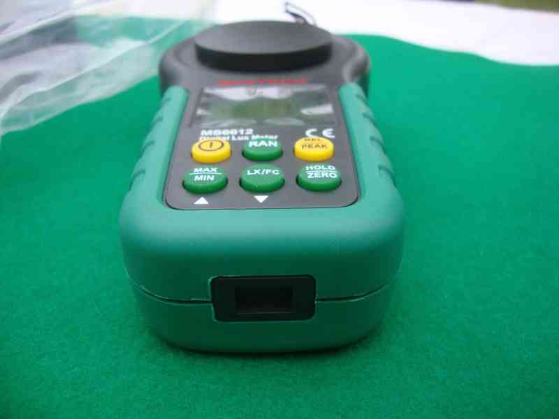 Mastech MS6612 Profi Luxmetr měřič světa 0-200 000 Lux nový - foto 5