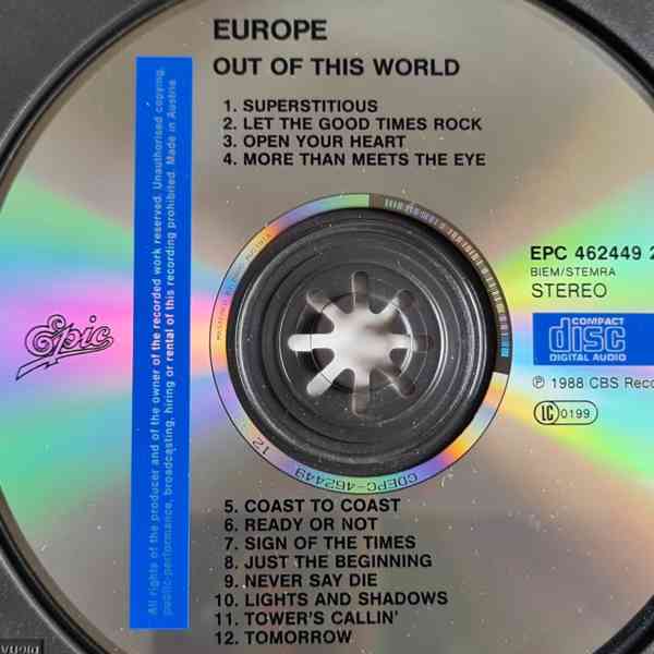 CD - EUROPE / Out Of This World - foto 2