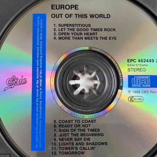 CD - EUROPE / Out Of This World - foto 3