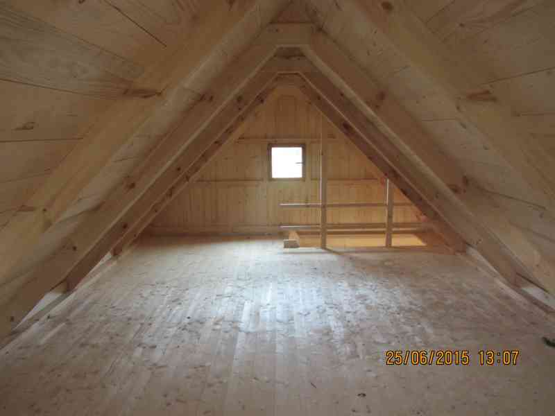 Podkrovní chata - dřevostavba - foto 6