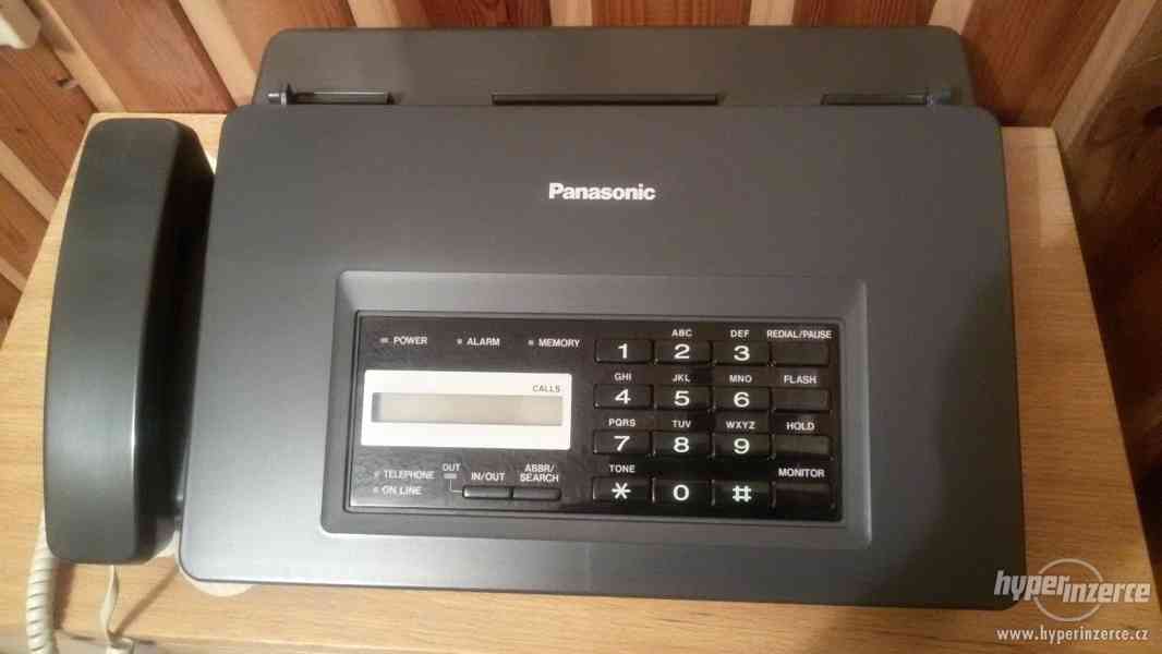 Panasonic tel/fax/záznamník - foto 1