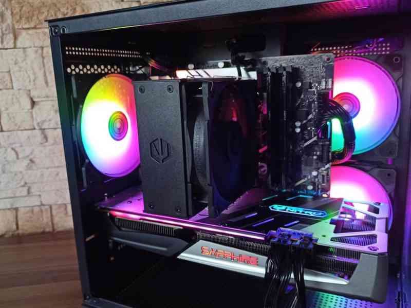 🚀 HERNÍ PC INTEL i5-12400F, 16GB RAM, RX 5700 XT+, SSD 🚀 - foto 2