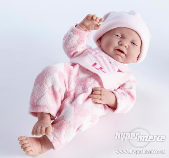 Realistické miminko holčička Štěpánka od firmy Berenguer - foto 1