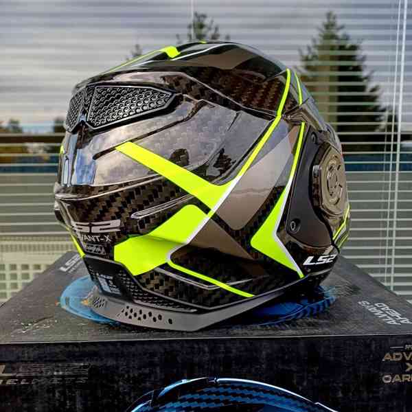 Silniční překlápěcí přilba LS2 ADVANT X CARBON FUTURE II - foto 8