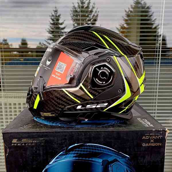 Silniční překlápěcí přilba LS2 ADVANT X CARBON FUTURE II - foto 2