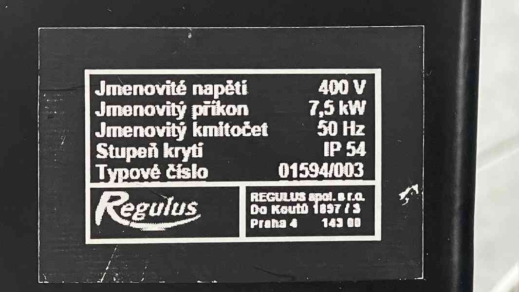 Topné těleso Regulus, 7,5 kW, 400 V - foto 4